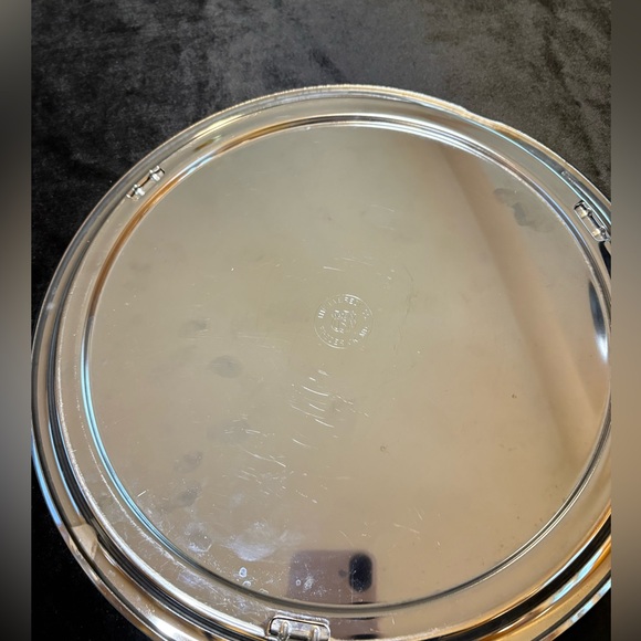 VTG MCM Stainless 13” Cake Carrier - Picture 6 of 9